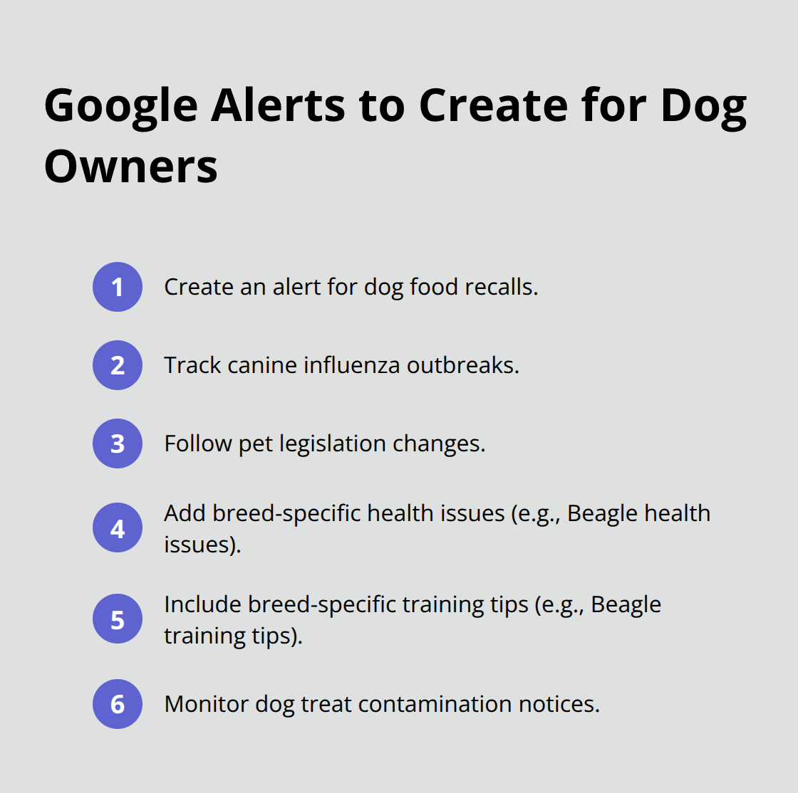 米国の犬の飼い主向けの実用的な Google アラート トピックのコンパクトなリスト - 犬に関する興味深い記事