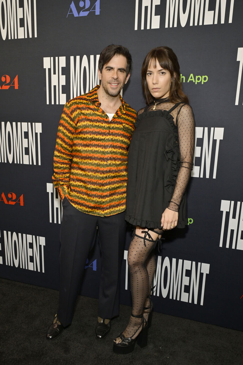 Eli Roth와 Vittoria Buraschi가 시사회에 참석합니다. "순간"