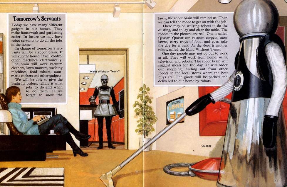 家庭用アンドロイドのクラトゥ。