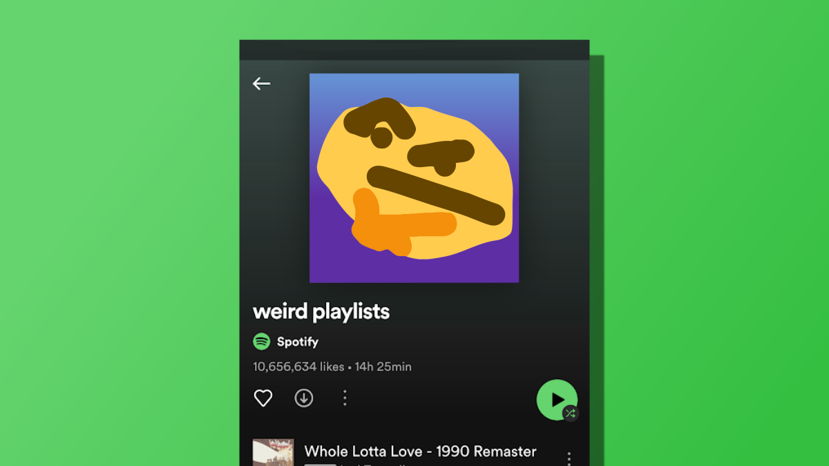 奇妙な Spotify プレイリスト