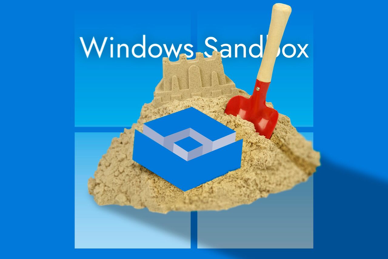 Windows サンドボックスのロゴが付いたサンドボックス