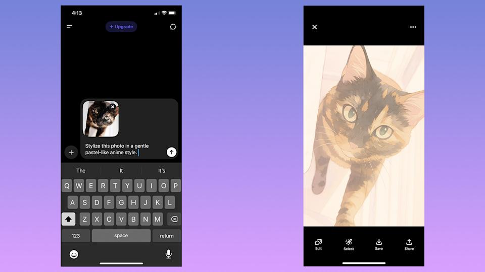 ChatGPT에 이미지를 업로드할 수도 있습니다.
