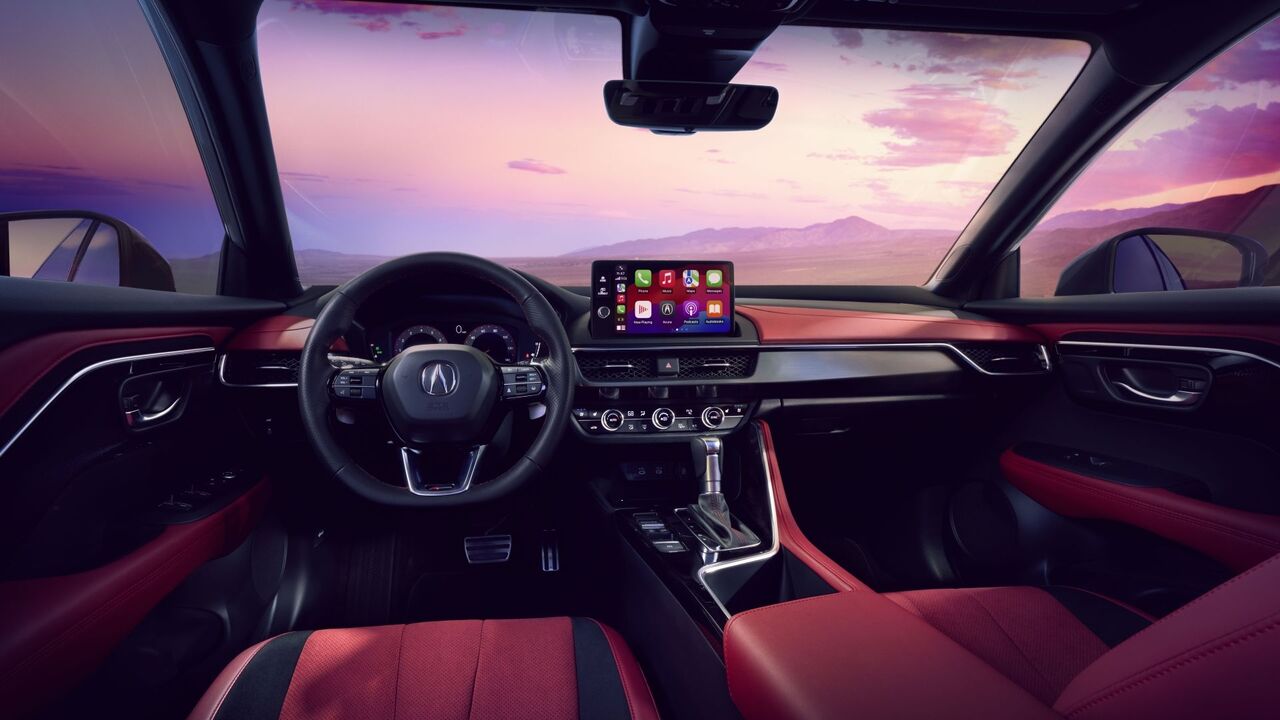 2025年型アキュラADXのインテリアショット