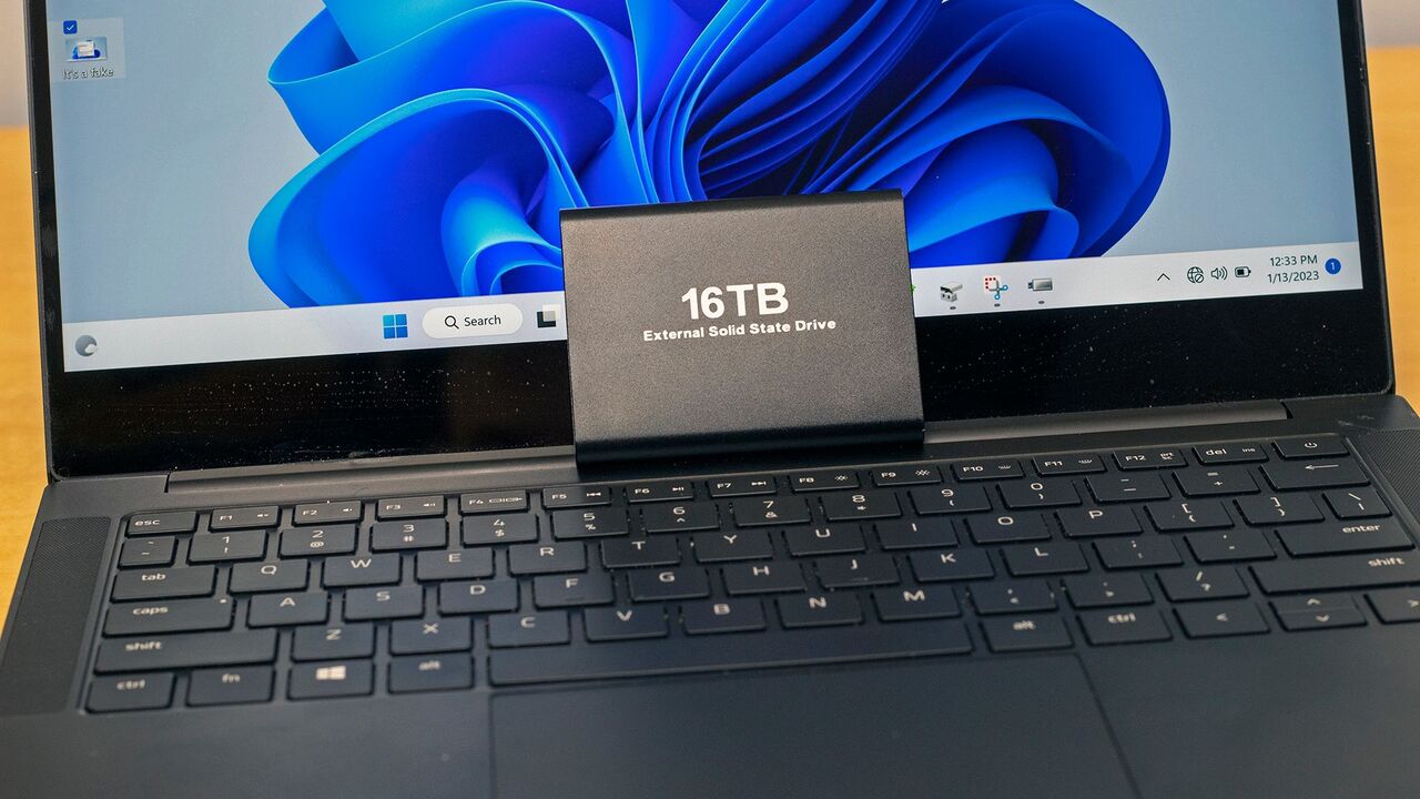 偽のハードドライブ 1