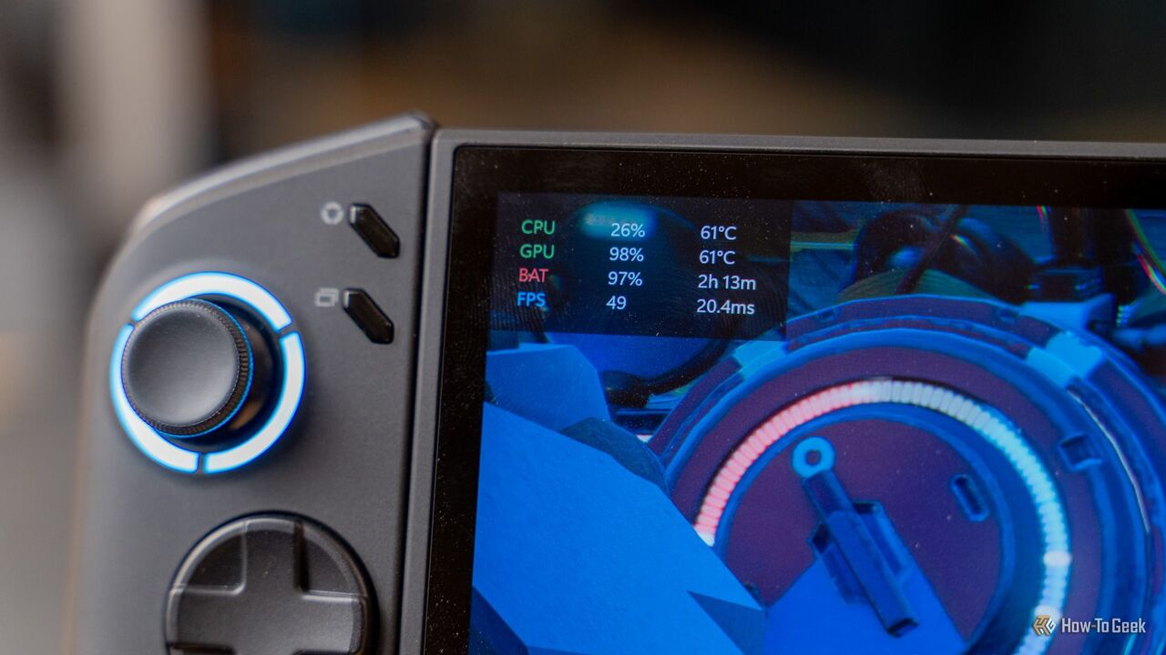 Lenovo Legion Go 2 で実行されている CPU および GPU の番号。