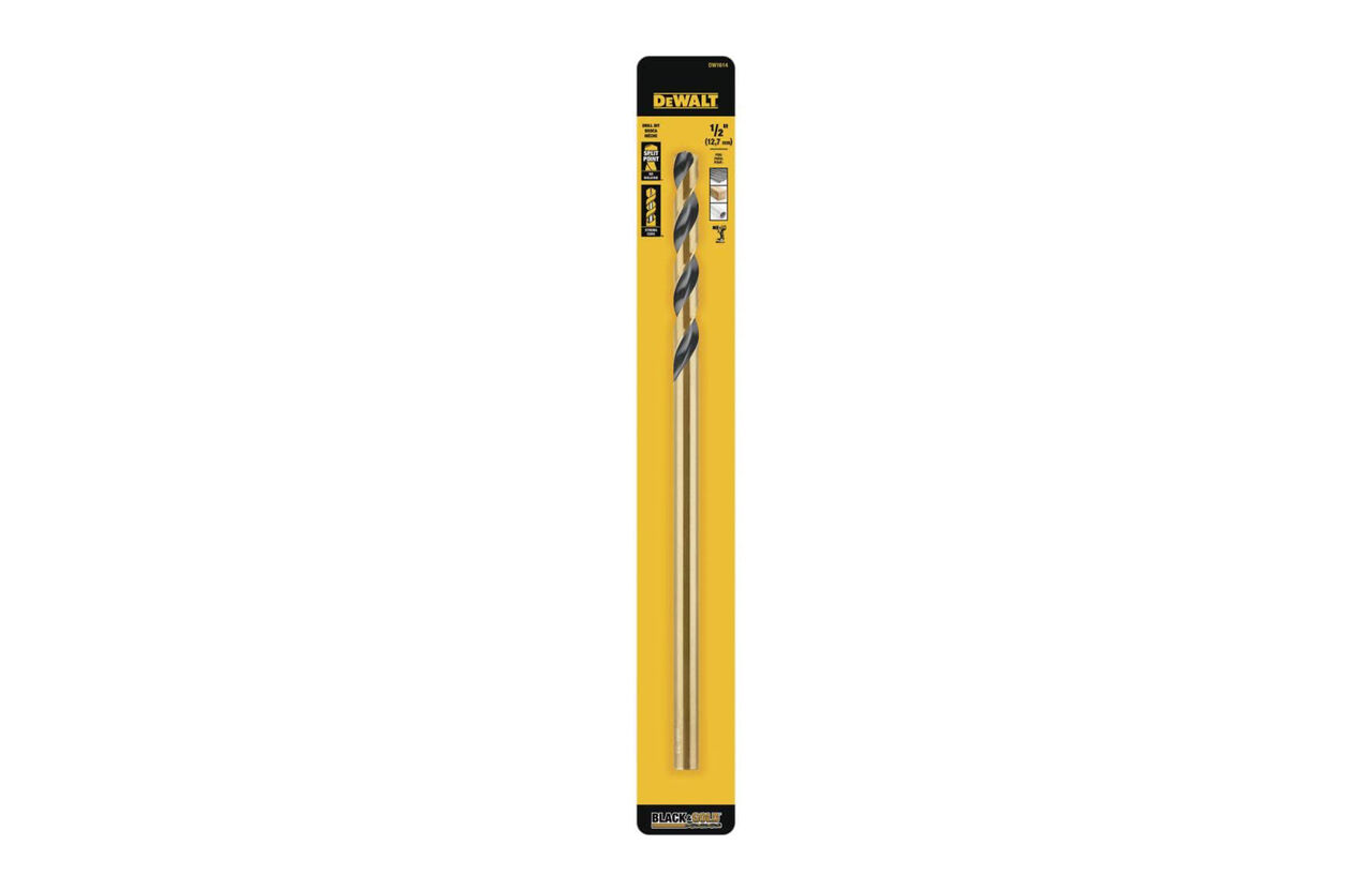 DEWALT 드릴 비트, 흑색 산화물, 1/2인치 x 12인치