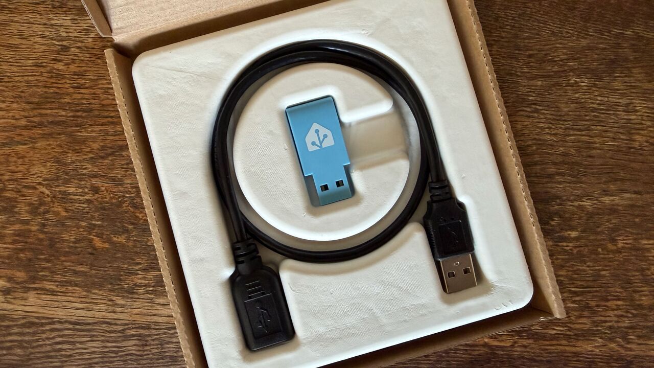 ホーム アシスタント ボックス内で接続します。