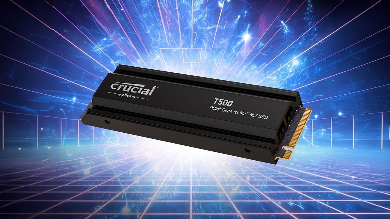 Crucial T500 SSD ヒーロー