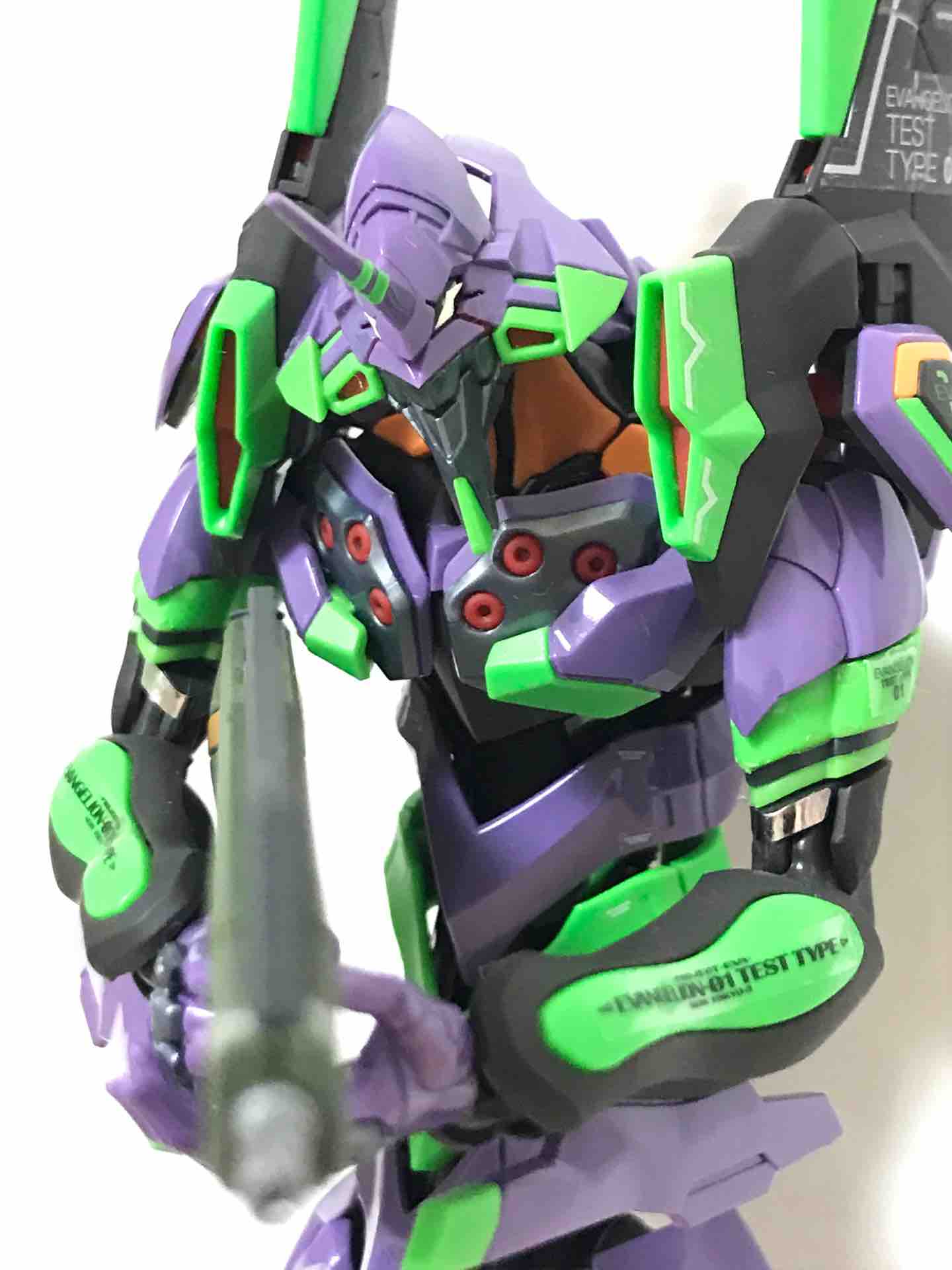 RG エヴァンゲリオン初号機④ 自作ATフィールドとまとめレビュー