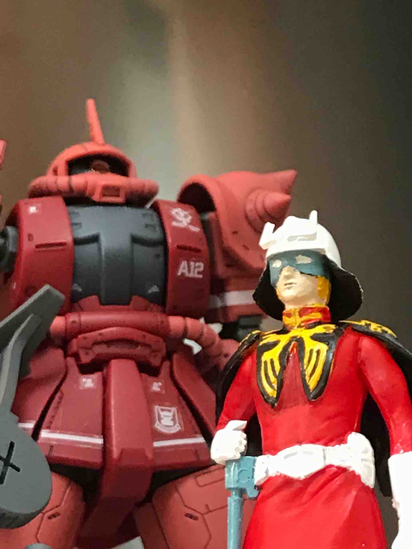 HG 1/144 シャア専用ザクII 赤い彗星Ver.｜Kimbaekguさんの