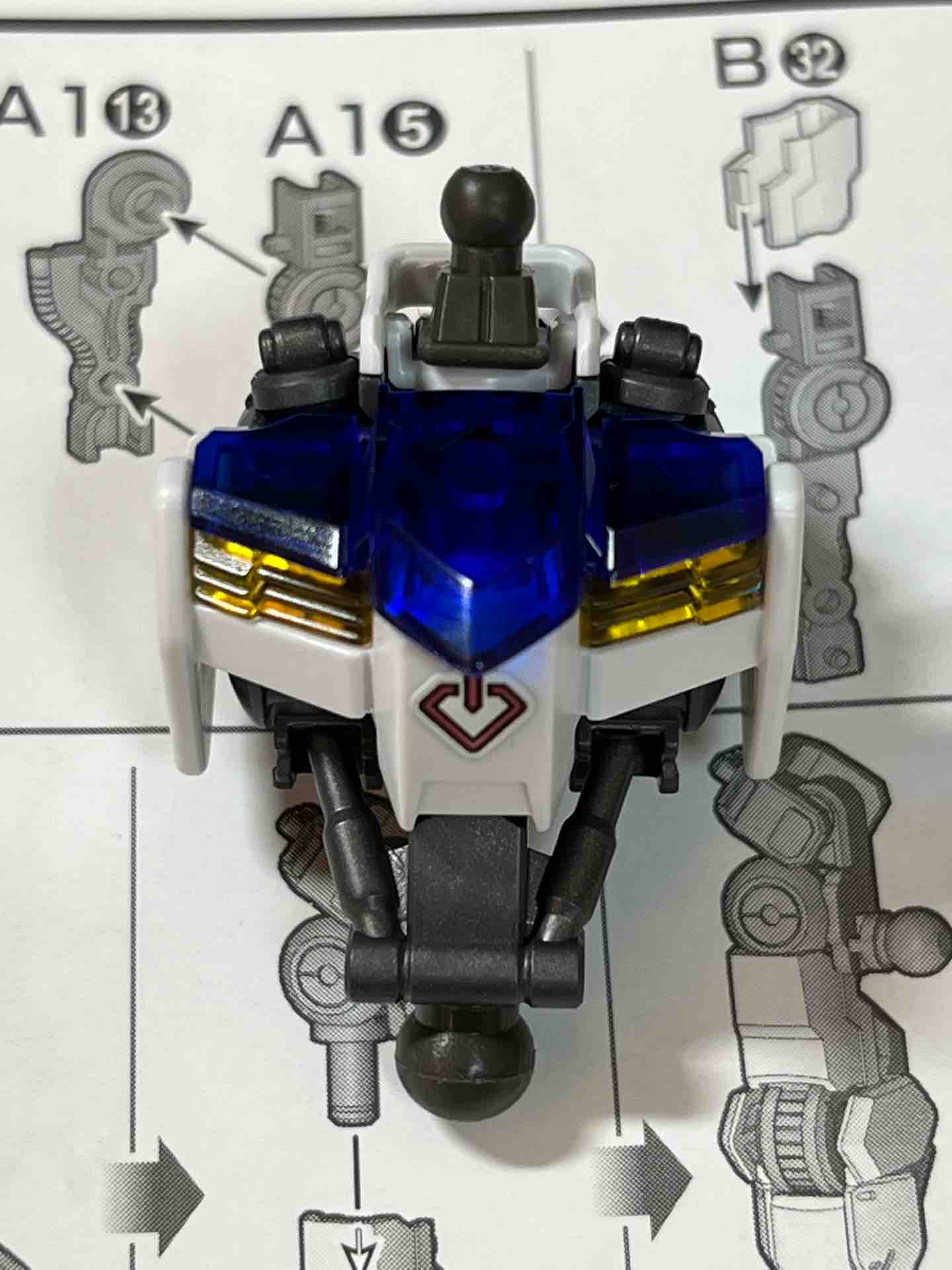 HG 一番くじC賞 ガンダムバルバトス ソリッドクリア ②完成、まとめ