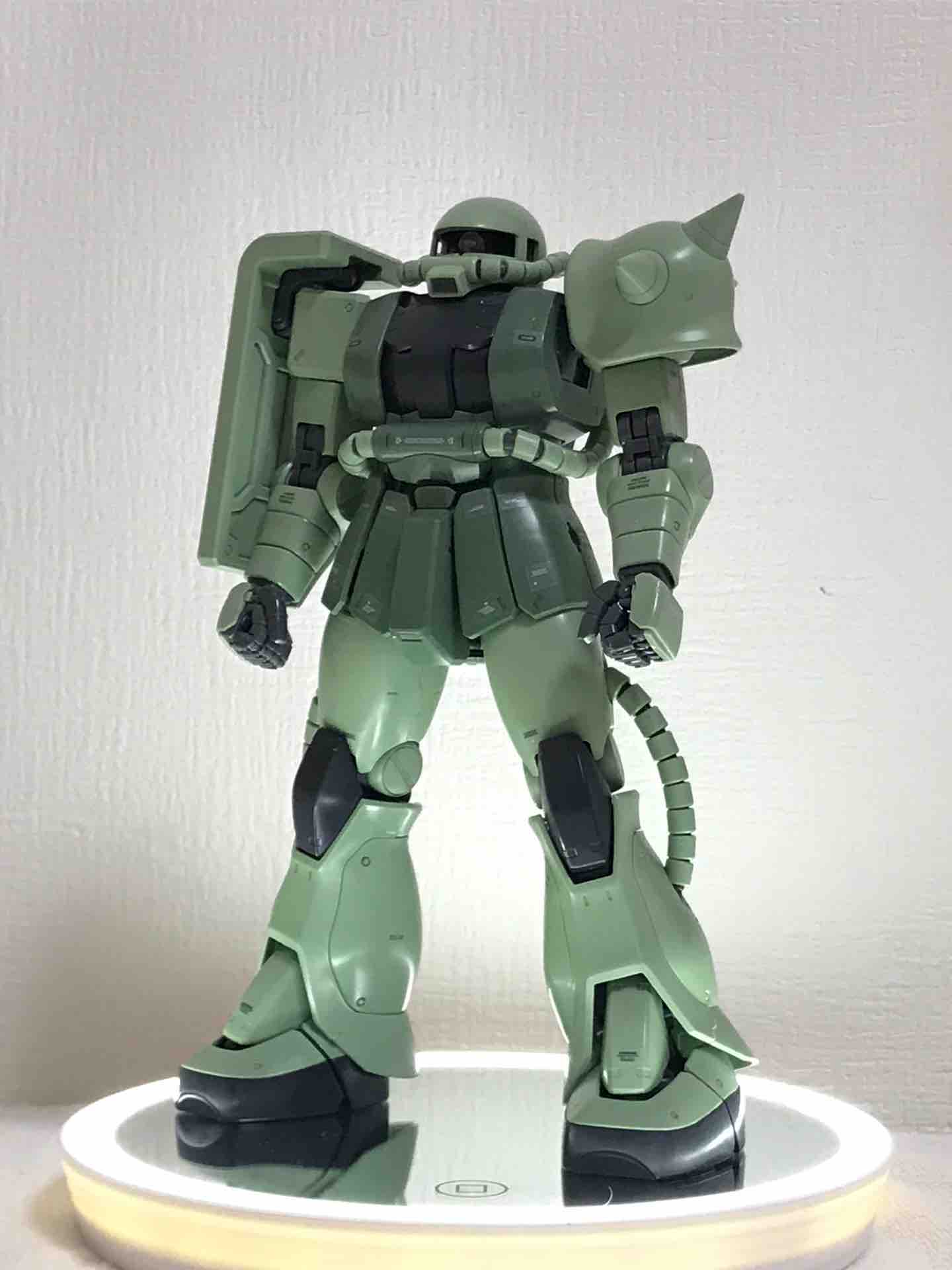 ザクII ver2.0（MG）①素組みレビュー : ryoshiお父さんのガンプラレビュー