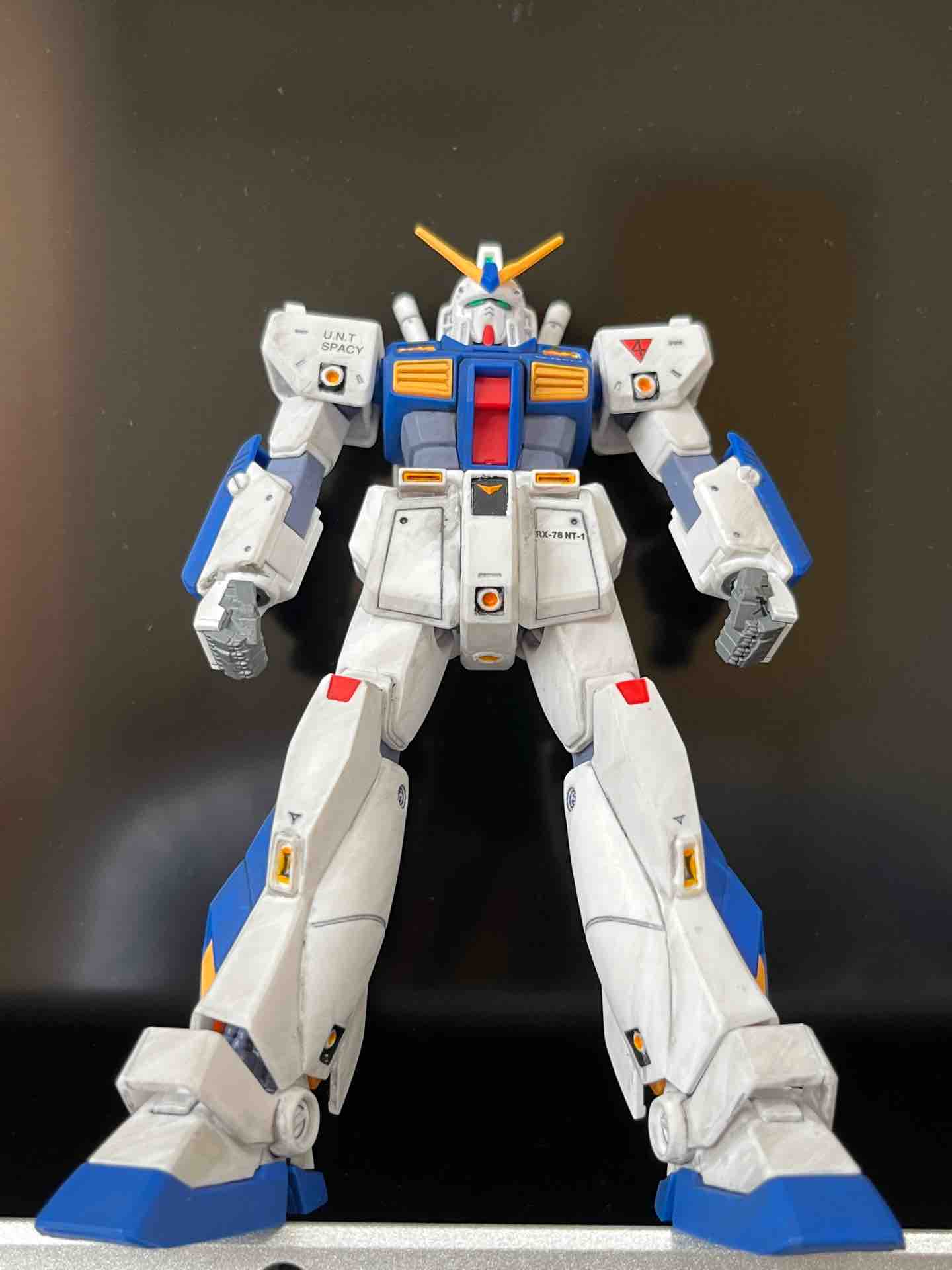 HG ガンダムNT-1（アレックス）⑧おやすみアル : ryoshiお父さんの