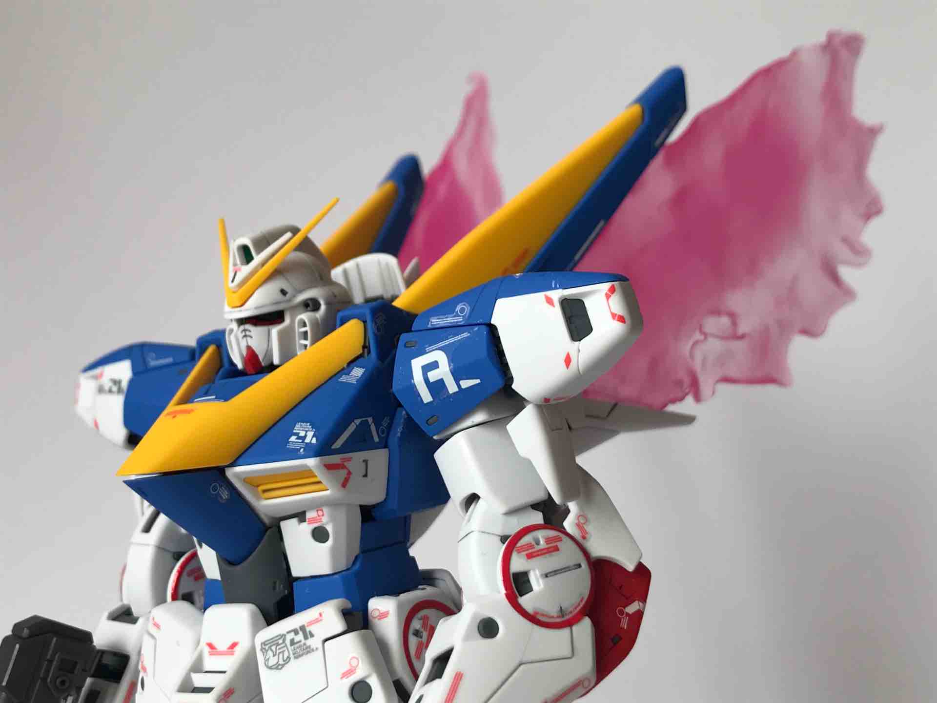 MG V2ガンダムVer.Kaを作る⑬ 自作光の翼 : ryoshiお父さんのガンプラ