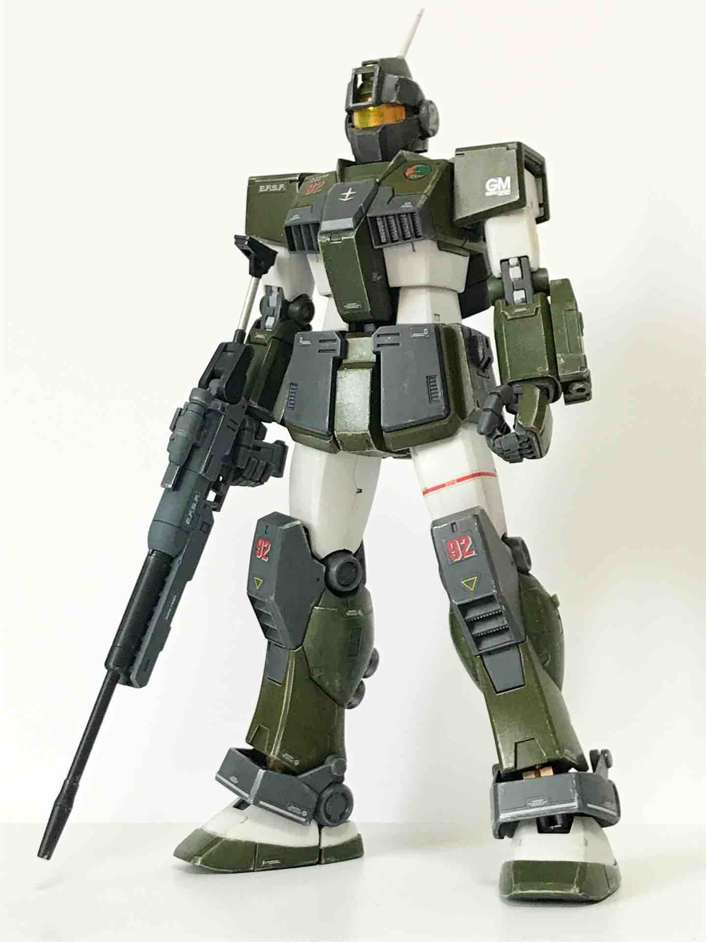 ジムスナイパーカスタム（MG）⑩ビルダーズパーツ MSハンド : ryoshi