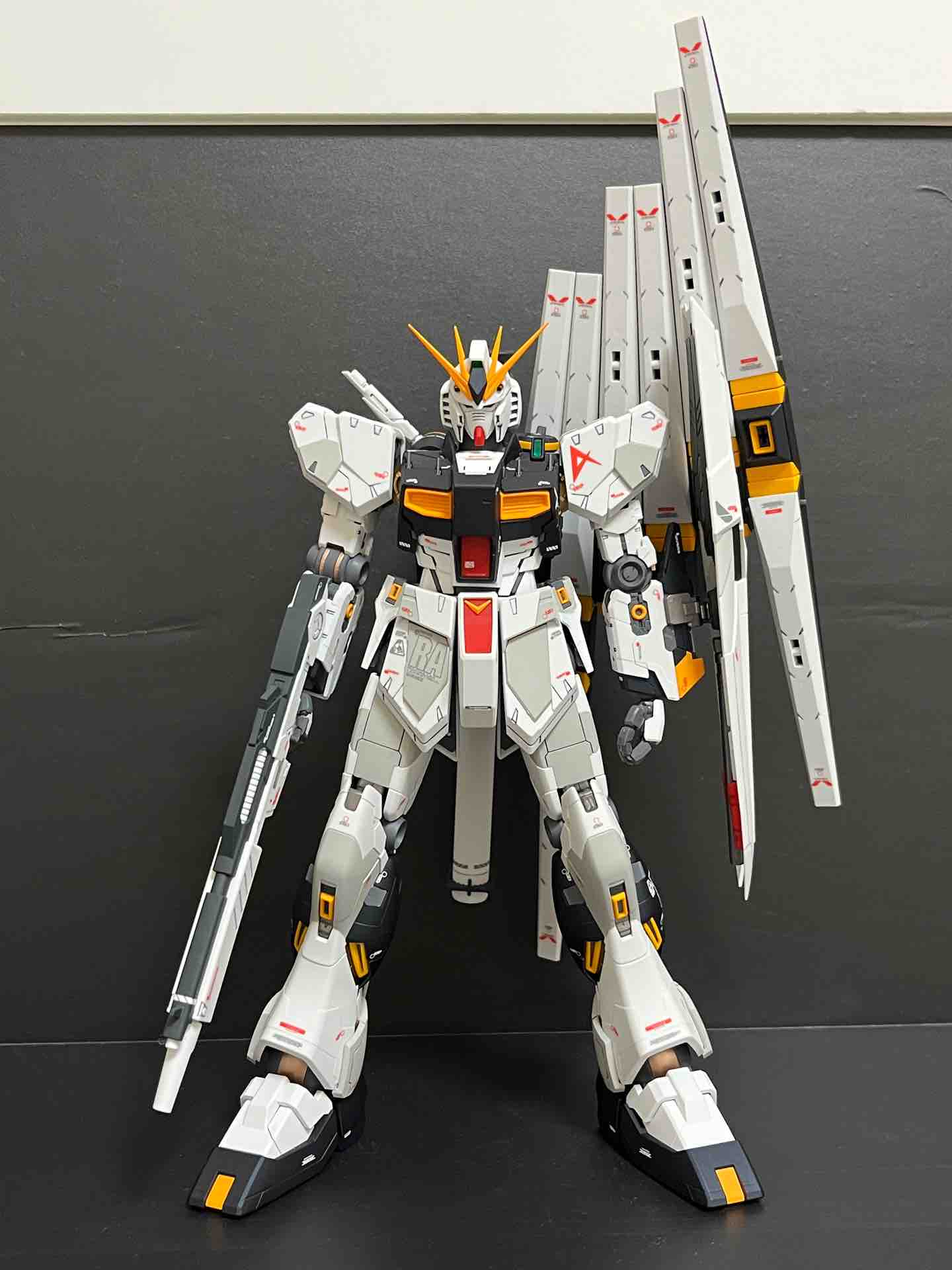 け*ん様 mg νガンダム ver.ka 完成品 MG νガンダムver.Ka ㉚ 完成! まとめレビュー : ryoshiお父さん