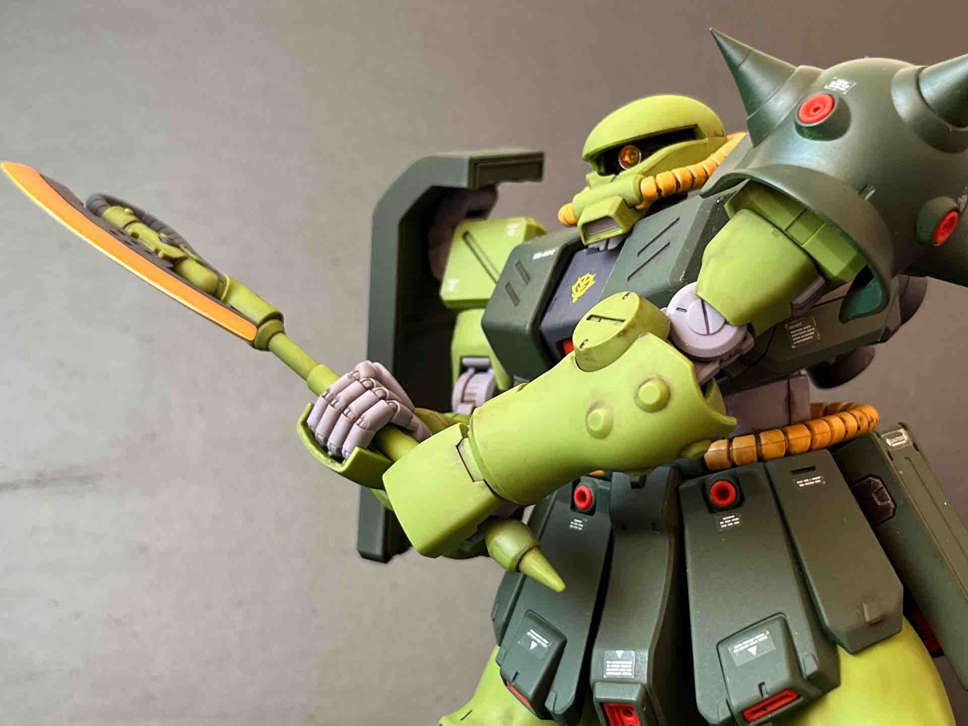 ZAKUⅡオリジナル迷彩式ヒートホーク ZAKUⅡオリジナル迷彩式ヒートホーク ZAKUⅡオリジナル迷彩式