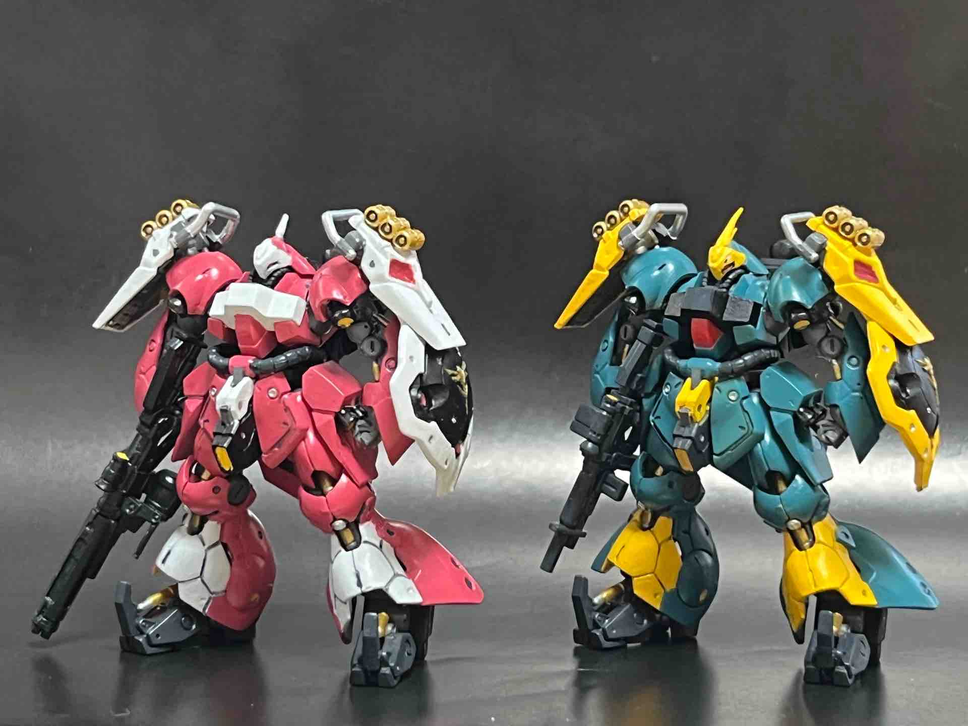 ヤクトドーガ　ギュネイ専用機およびクェス専用機セット アーティファクト ヤクト・ドーガ（クェス専用機・ギュネイ専用機）⑦