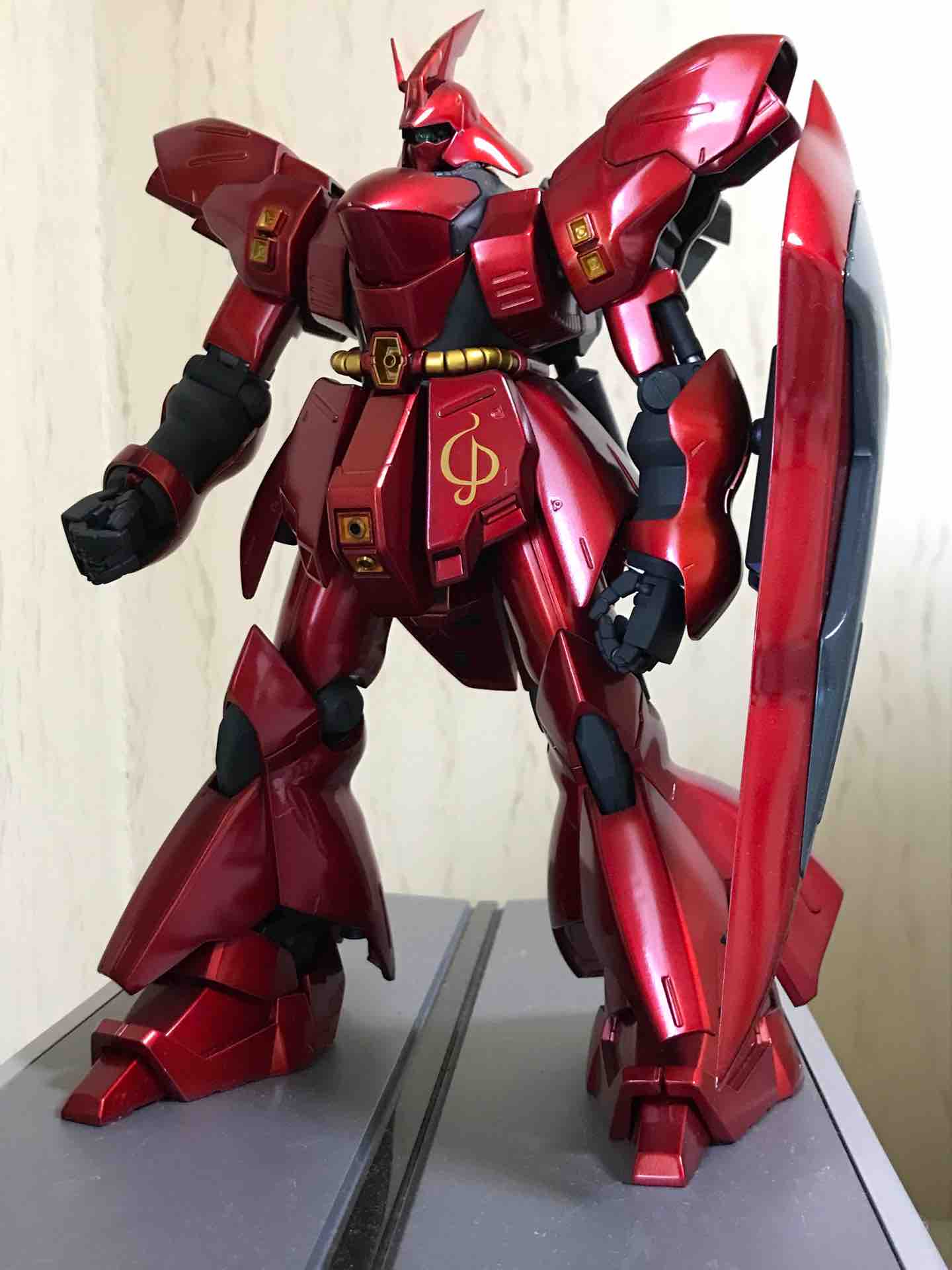 MG サザビー①塗装レシピとまとめレビュー : ryoshiお父さんのガンプラ