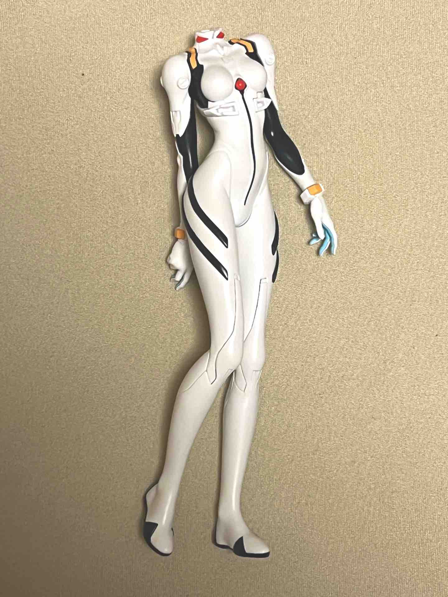 PLAMAX 綾波レイ（ロングヘアVer）⑩ 髪やモモのラインの再塗装