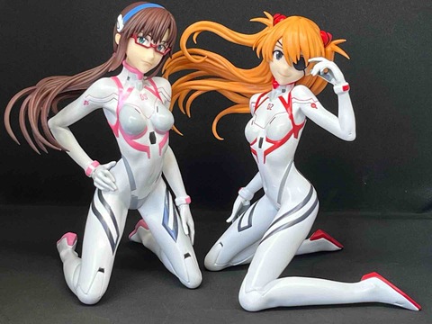 一番くじ エヴァンゲリオン ヤマト作戦 B賞アスカ C賞マリ フィギュア セット 1番くじエヴァンゲリオン ヤマト作戦B賞アスカ C賞マリ