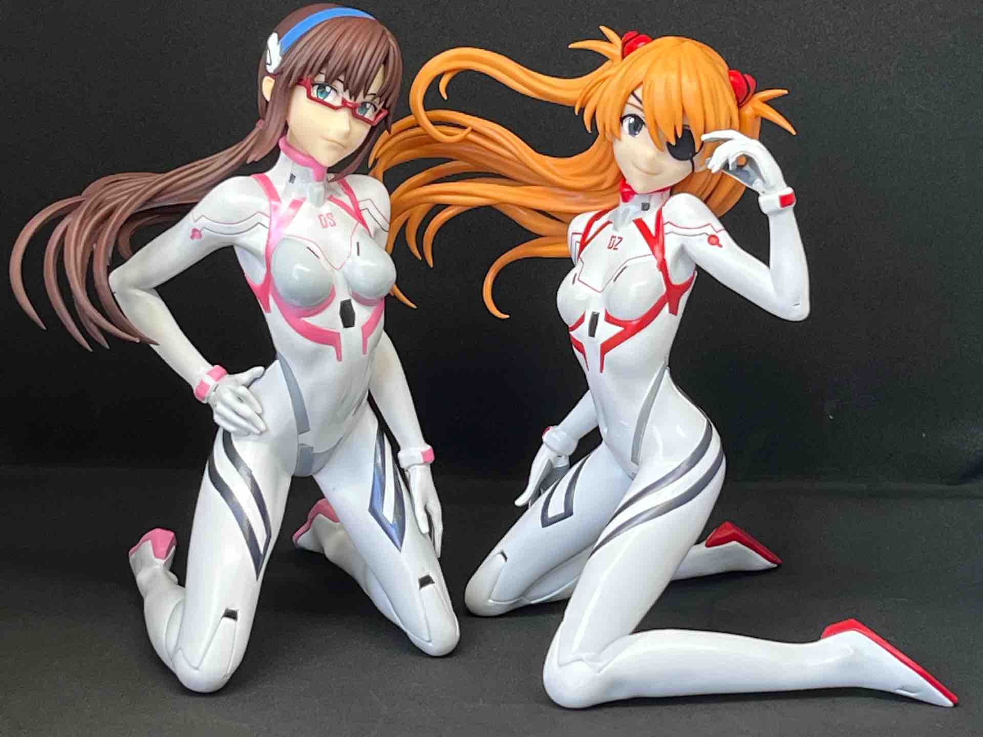 一番くじ エヴァンゲリオン B賞 アスカ　C賞 マリ　フィギュア 2点セット 一番くじ エヴァ ～ヤマト作戦！～ B賞アスカ&C賞マリ : ryoshi