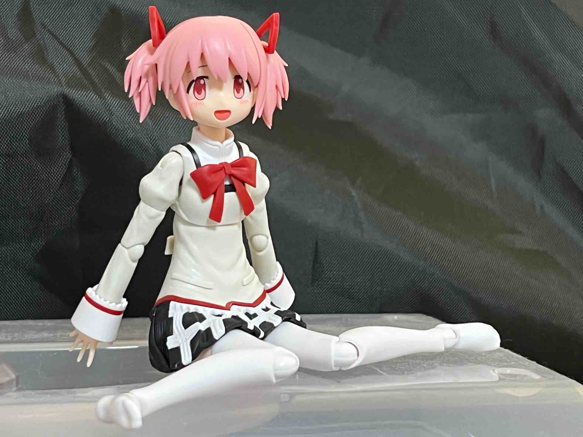 30MP 鹿目まどか（制服Ver.）② 座らせてみたり : ryoshiお父さんの