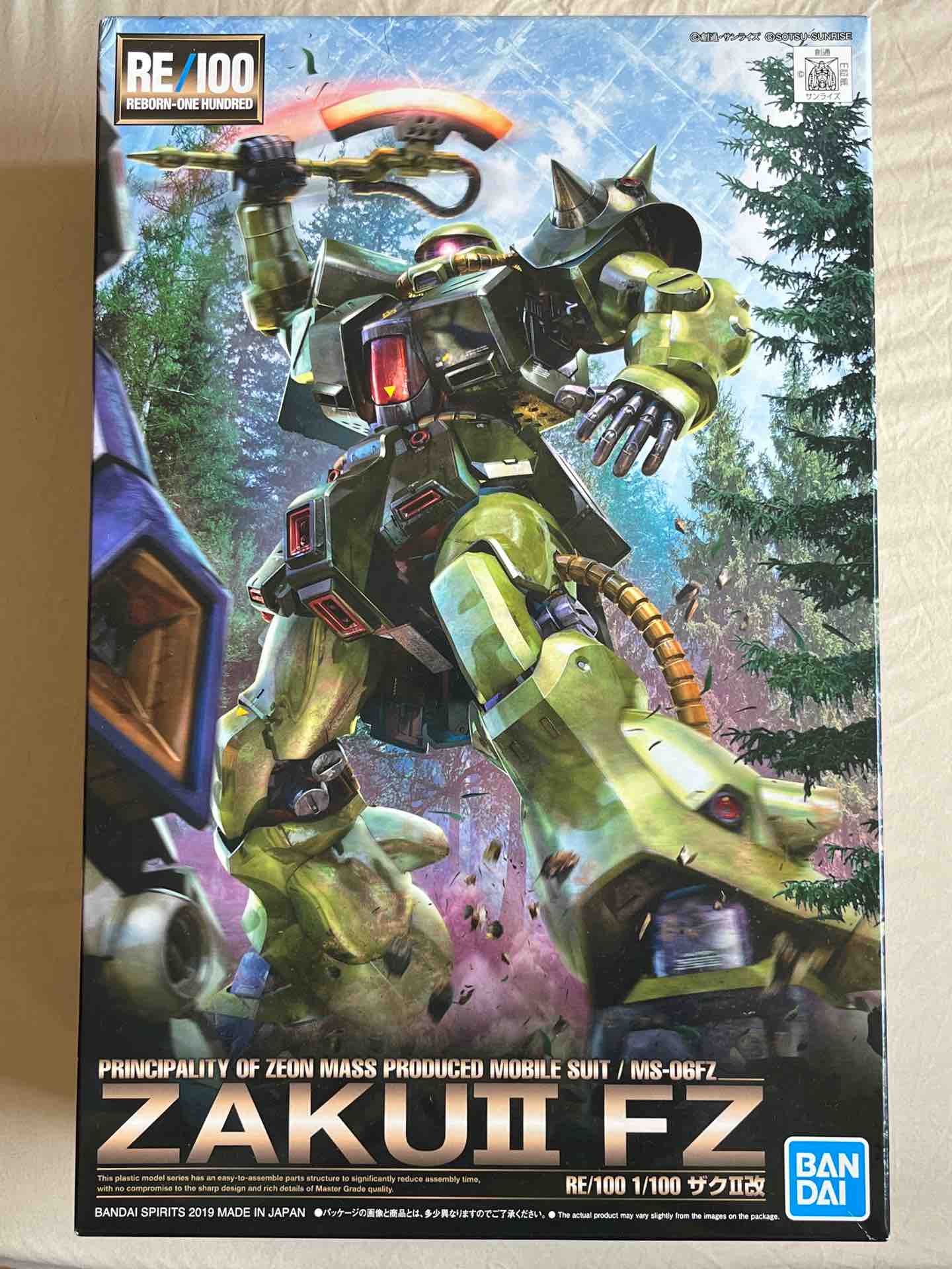 【値下げ】RE100ガーベラガンダム　部分塗装、艶消し、スミ入れ 値下げ】RE100ガーベラガンダム 部分塗装、艶消し、スミ入れ
