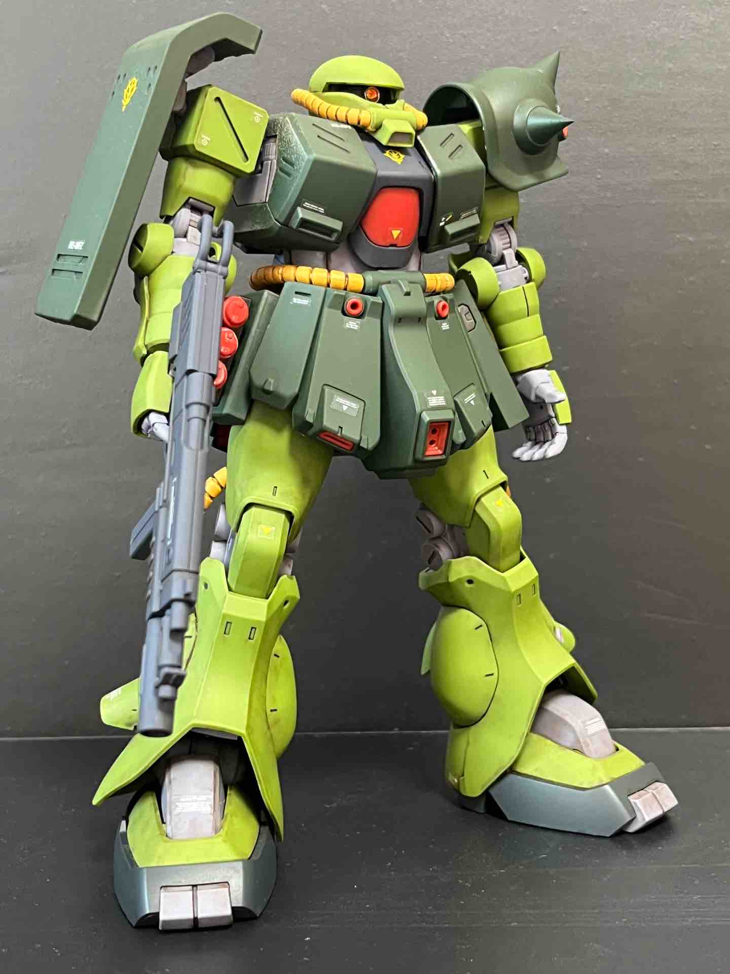 RE100 ザクⅡ改（FZ）㉖ 完成、まとめレビュー : ryoshiお父さん