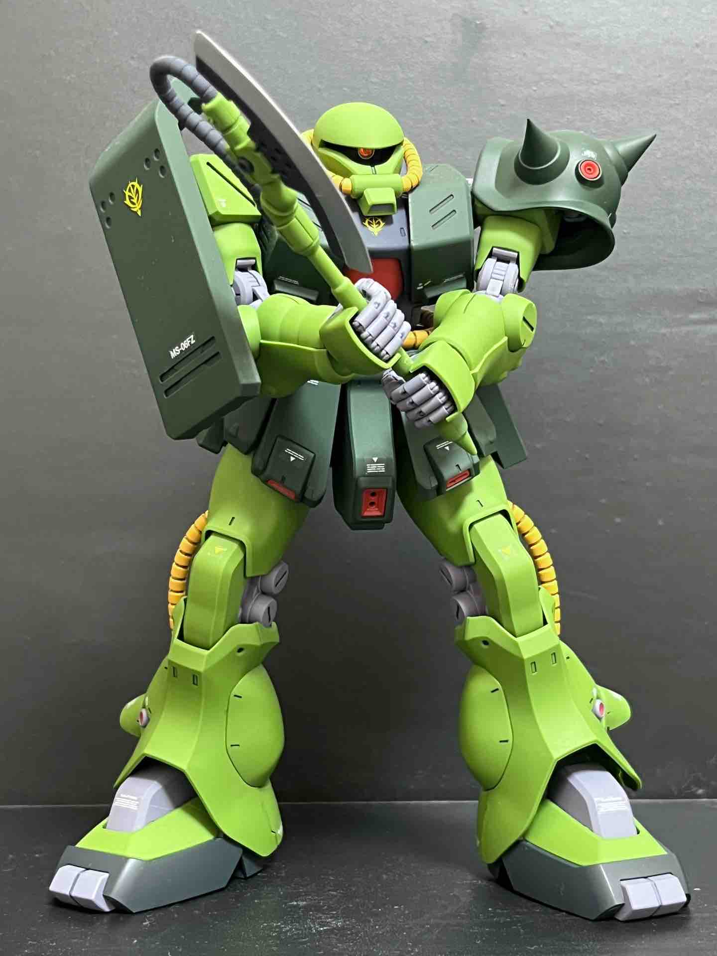 ZAKUⅡオリジナル迷彩式ヒートホーク