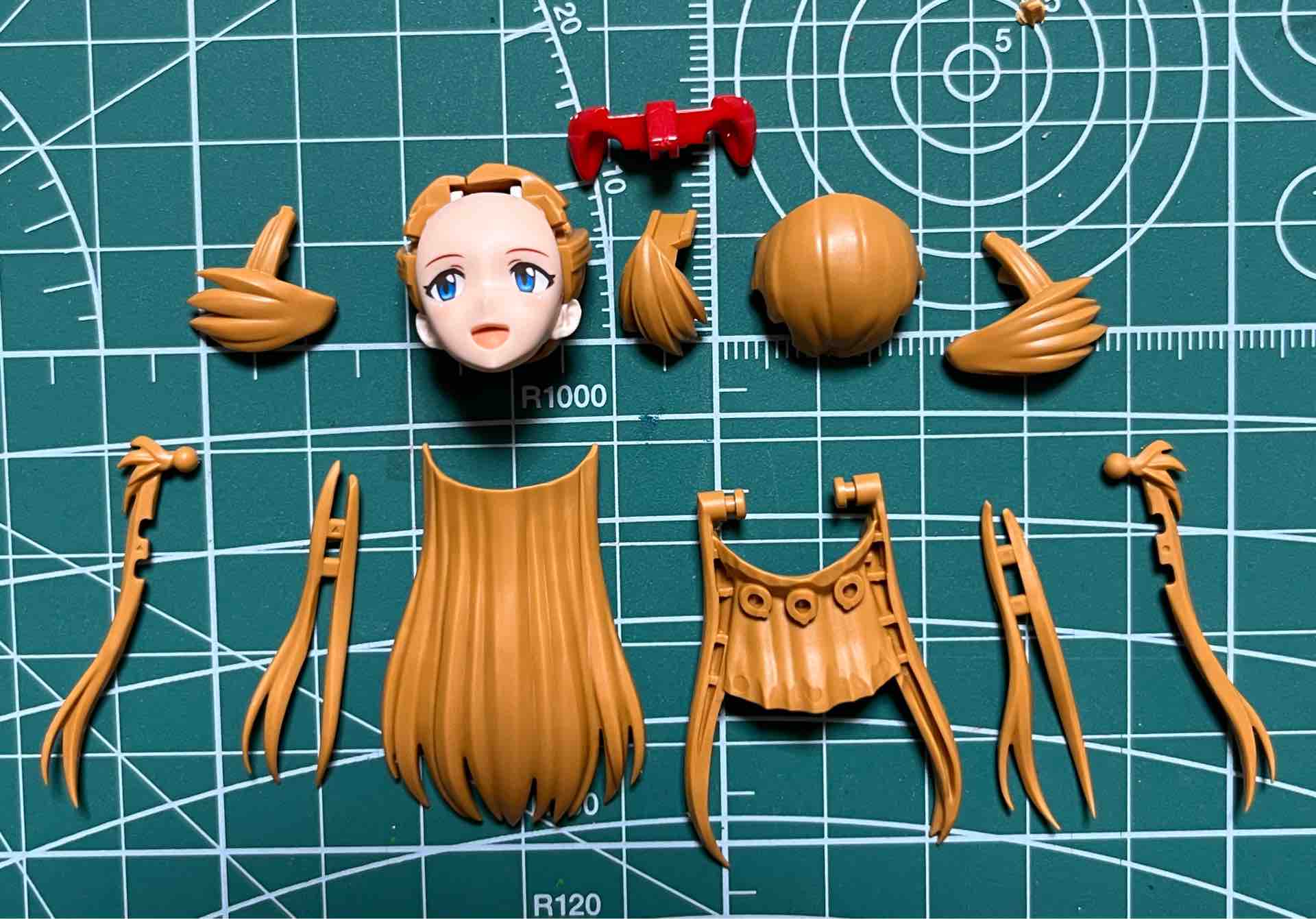 30MP 式波・アスカ・ラングレー（プラグスーツVer.）① 制作開始