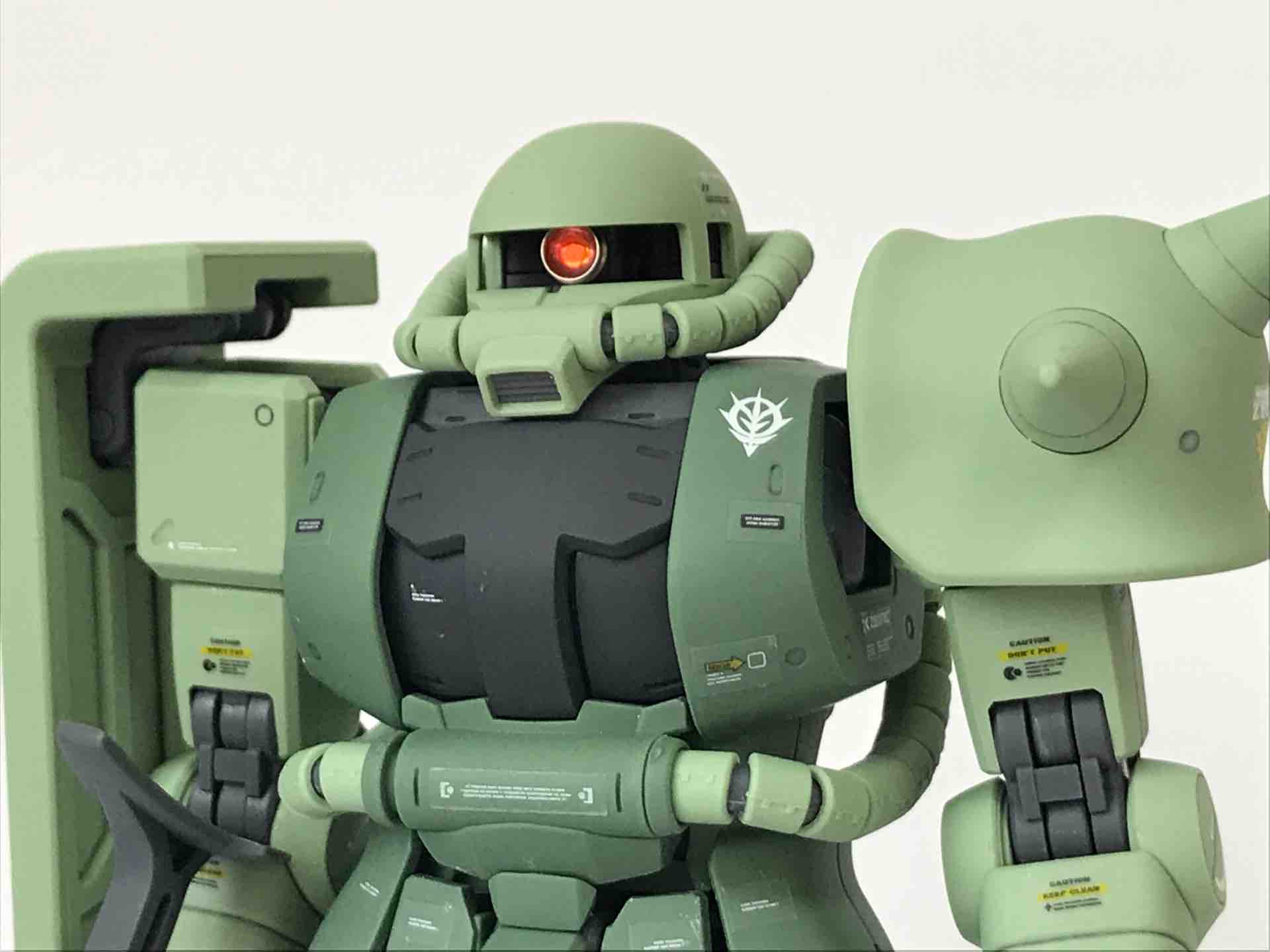 ザクII ver2.0（MG）⑨ひとまず完成 : ryoshiお父さんのガンプラレビュー