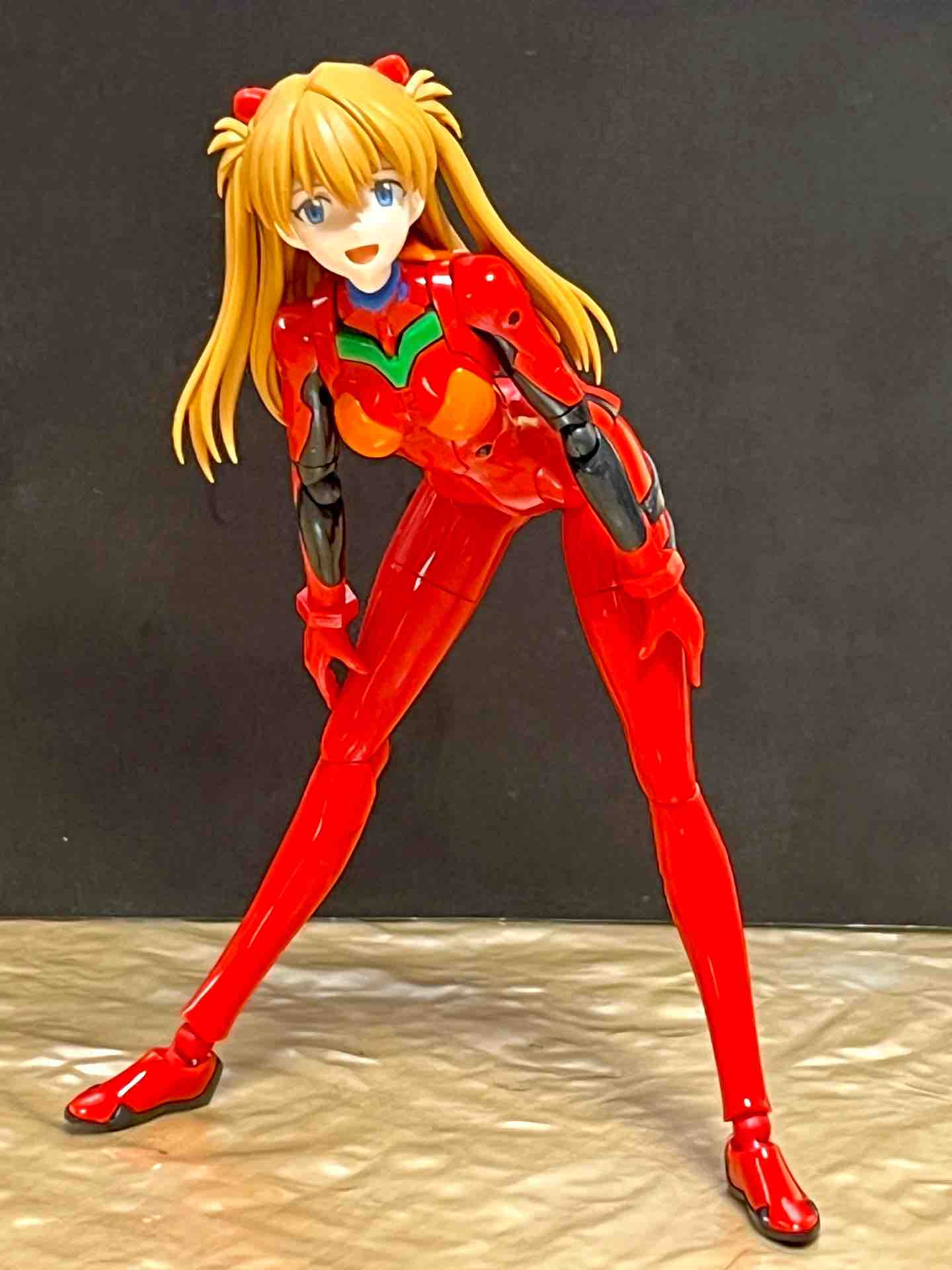 30MP 式波・アスカ・ラングレー（プラグスーツVer.）④ スミ入れなど