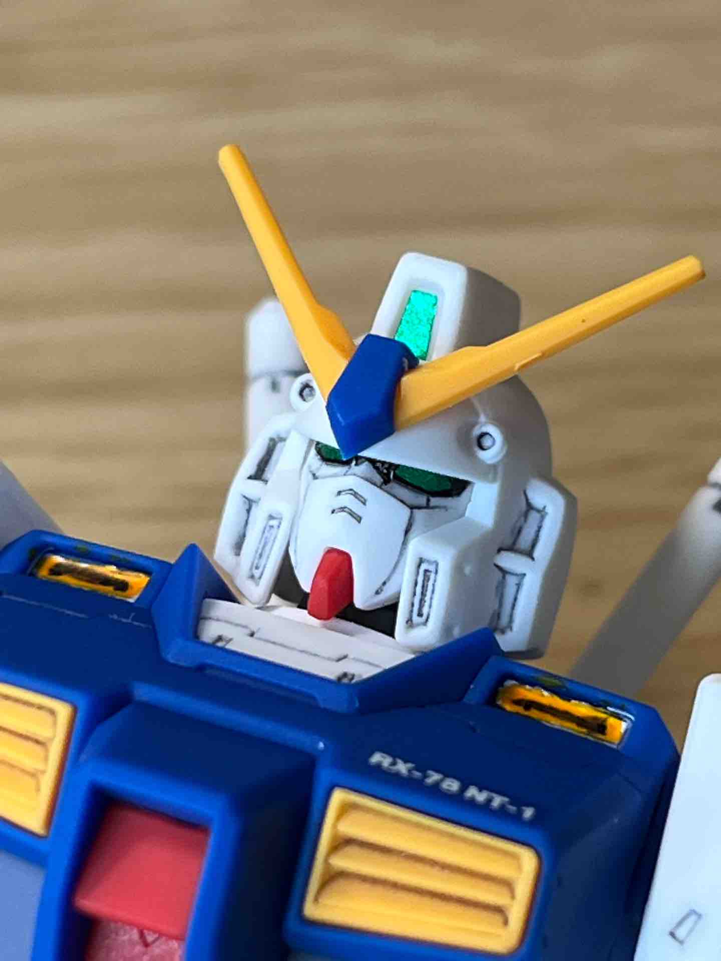 HG ガンダムNT-1（アレックス）⑦RX-78NT1 : ryoshiお父さんのガンプラ