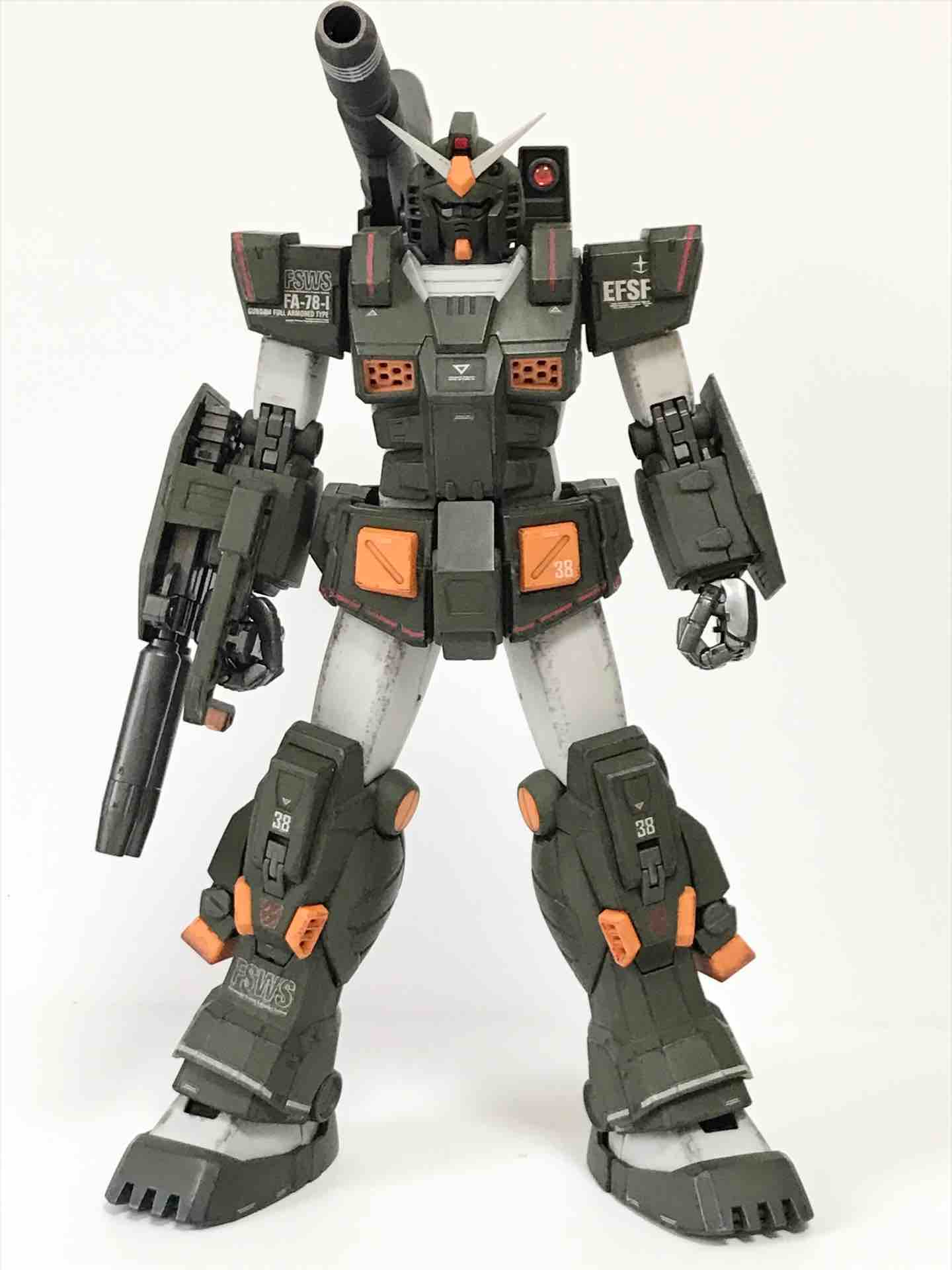 HG 1/144 フルアーマーガンダム 改修・全塗装 製作完成 - ぱとぷら
