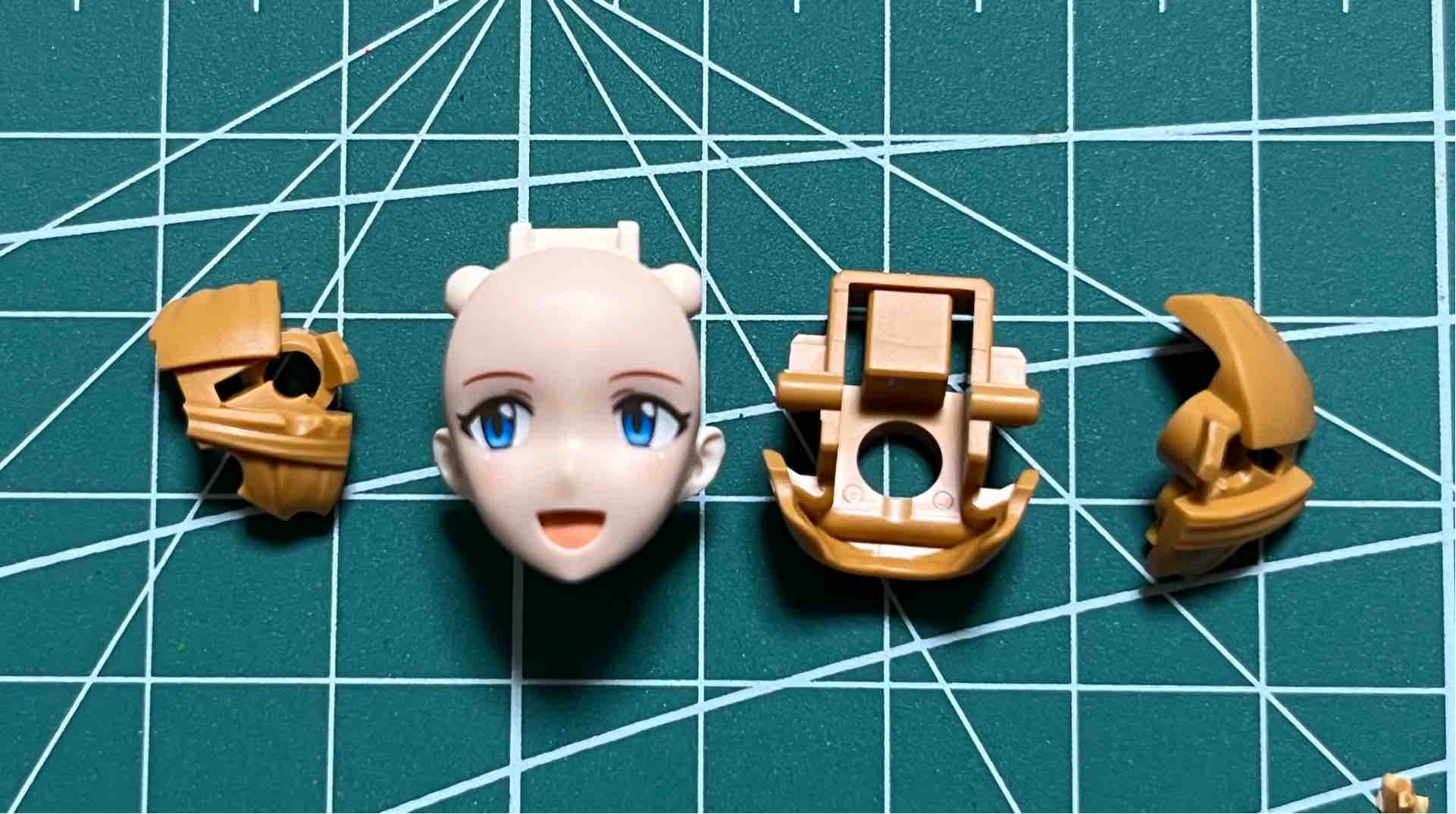 30MP 式波・アスカ・ラングレー（プラグスーツVer.）① 制作開始