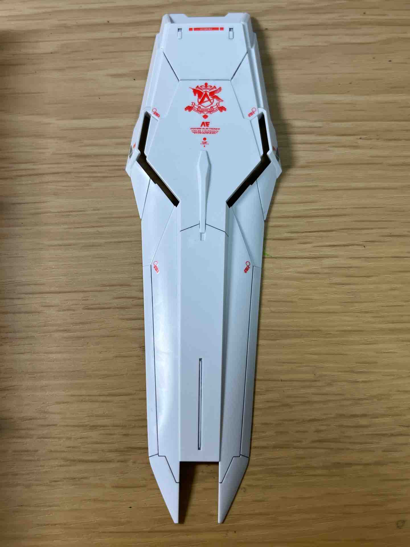 MG νガンダムver.Ka ⑬ デカール貼付続き : ryoshiお父さんのガンプラ