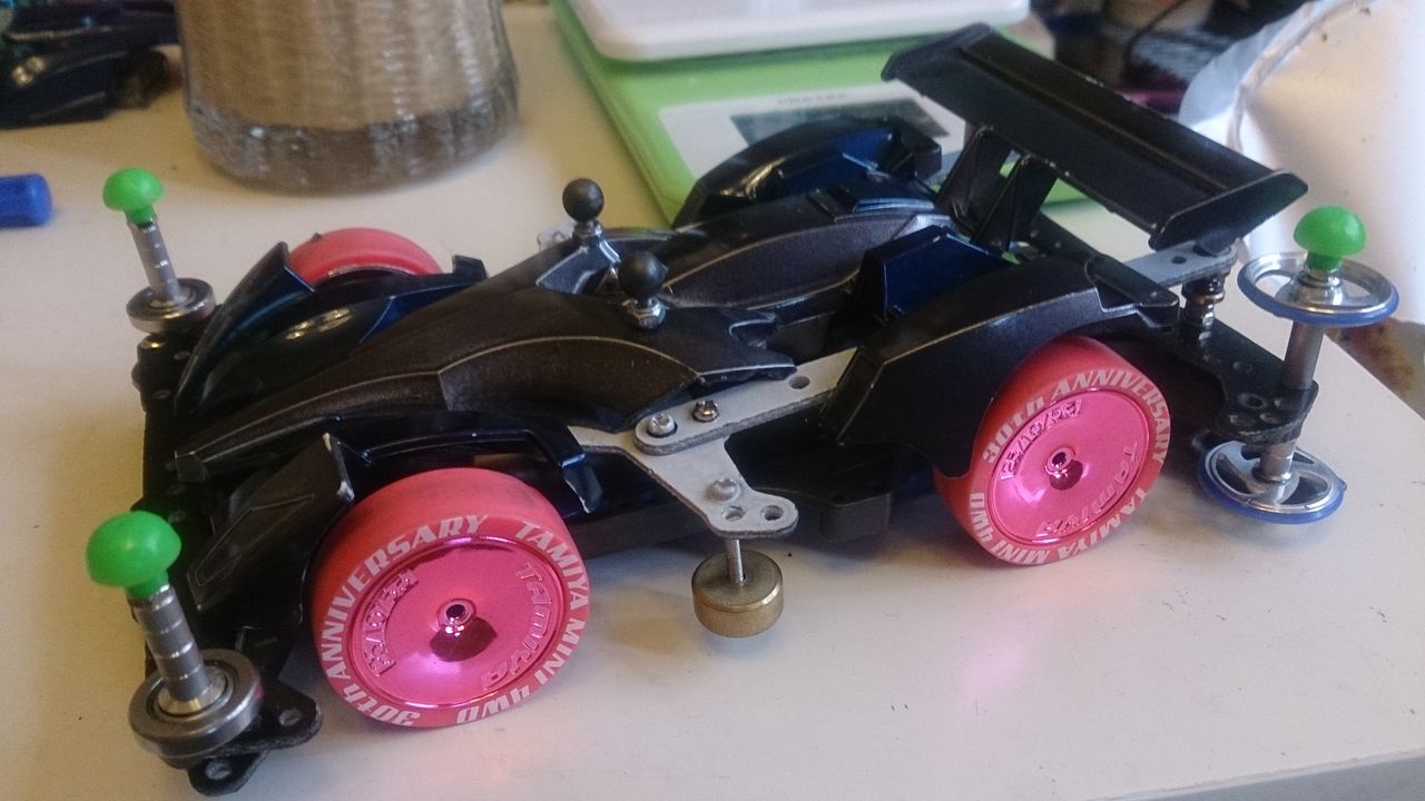 ビートマグナム Maシャーシ ヒクオ 仕様 としぼうのミニ四駆ファクトリー