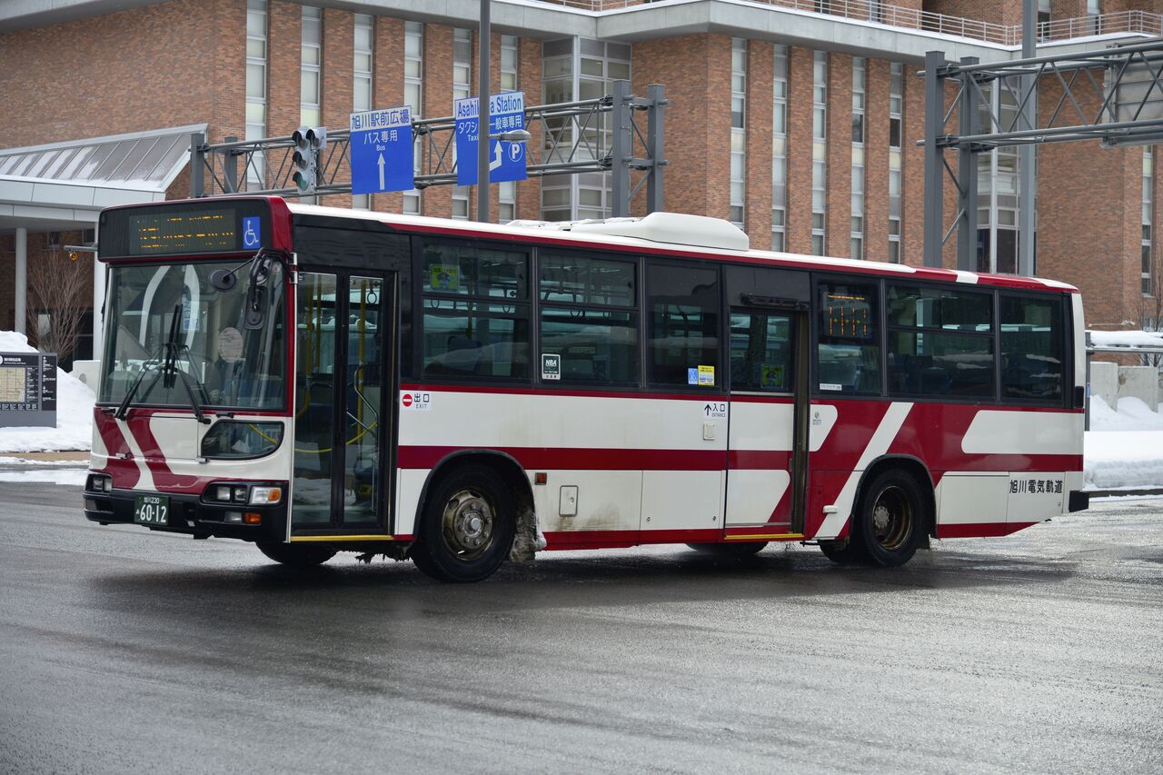 旭川電気軌道 6012 今日もどこかへ行こう