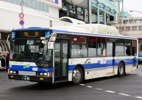 ジェイ アール北海道バスのcng車が琴似から厚別へ 今日もどこかへ行こう
