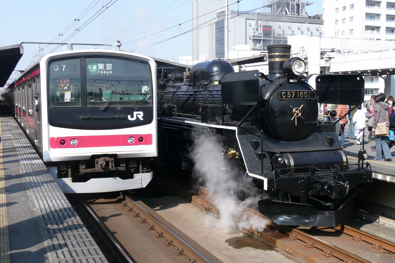 2009年2月内房線を走った、SL春さきどり号 : リョウタンPP