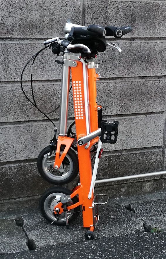 Carry Me キャリーミー エアータイヤ仕様 オレンジ 走行極少・美品