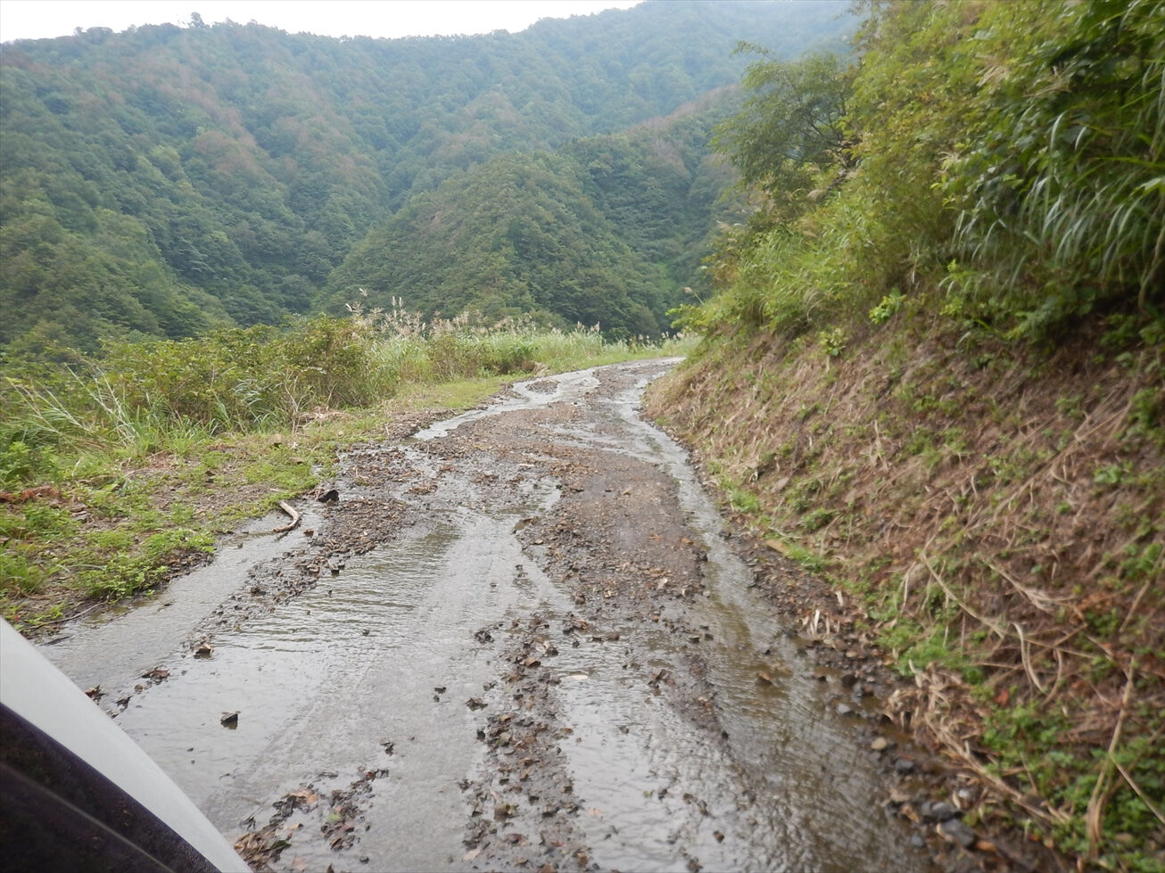 高倉峠の工事状況 19年9月1日 たまごろうの日記 高倉峠の工事状況 19年9月1日 たまごろうの日記