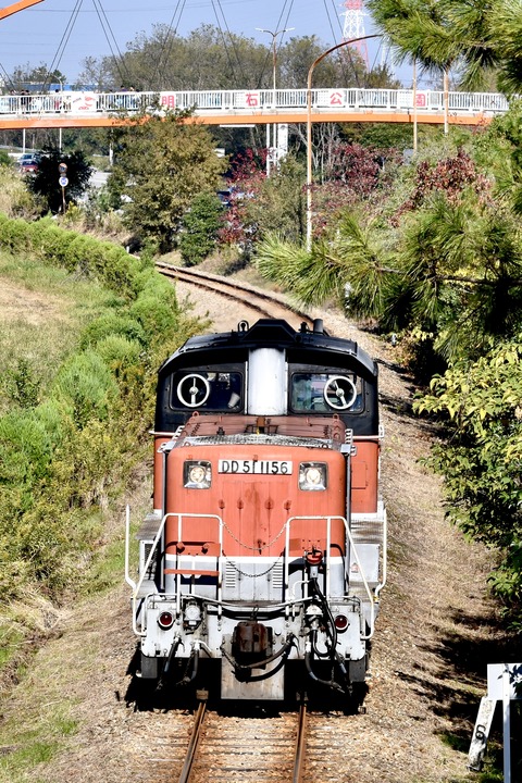 さばこん のブログ:2018/11/11 衣浦臨海鉄道 DD51 ハンドル訓練