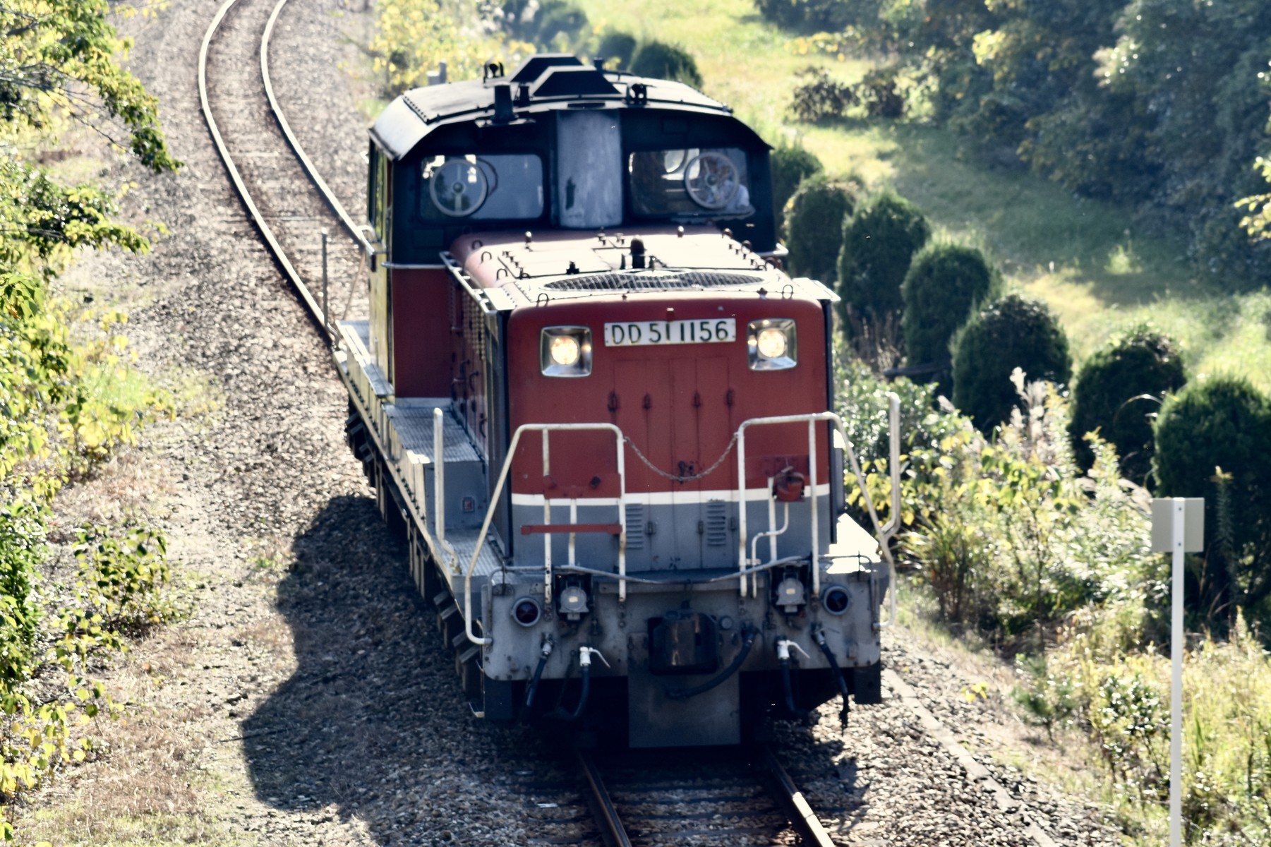 さばこん のブログ:2018/11/11 衣浦臨海鉄道 DD51 ハンドル訓練