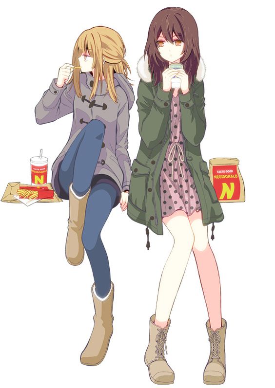 Twin S 2人組のイラスト せせらぎ めも Twin S 2人組のイラスト せせらぎ めも