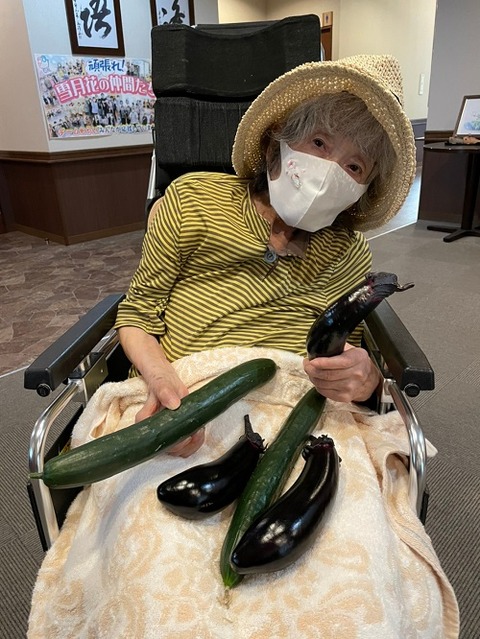 img_2021621   喫茶去庵🍅野菜収穫🥒_210622_1