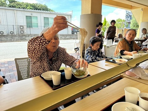 LINE_ALBUM_2023828 喫茶去庵そうめん流し_230901_17
