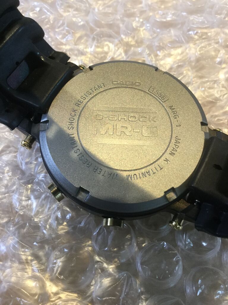 G Shock Mrg 1 電池とベゼル交換して復活 節約パパのblog G Shock Mrg 1 電池とベゼル交換して復活 節約パパのblog