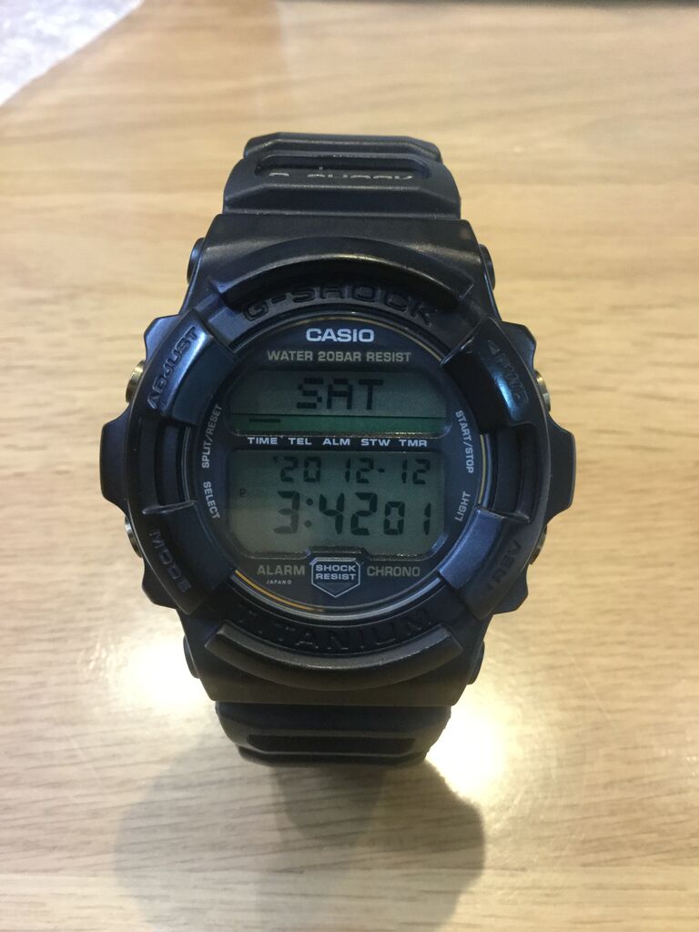 メンズ G-SHOCK MRG-1 純正ベゼル カスタム